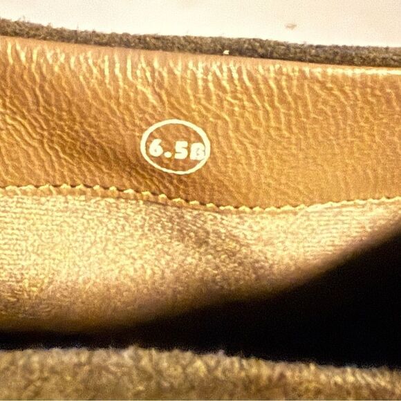 Earthies Vicenza Boot Brown Suede Slouch Zip Up Ankle Bootie Women's size 6.5B - Picture 13 of 16